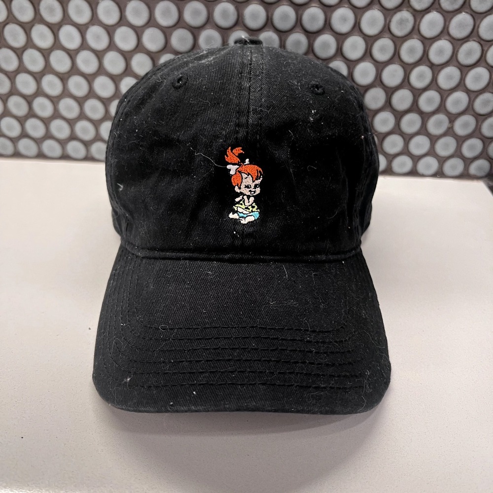 VINTAGE‎ Flintstones Cap Hat Strap Back Unstructured Dad Cap Mens Cartoon